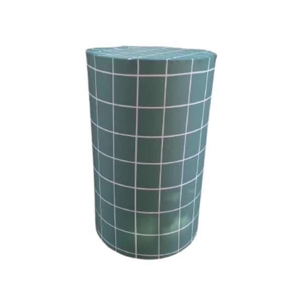 Capa Cilindro G Xadrez Verde